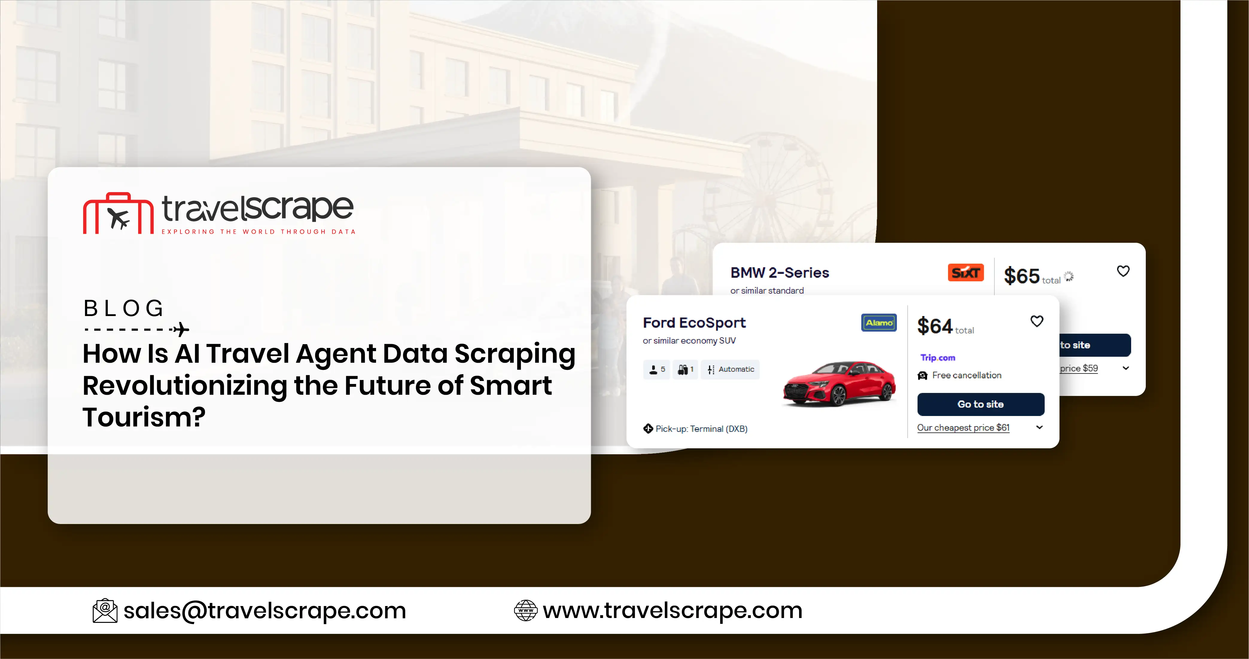 AI Travel Agent Data Scraping fpr Smart Tourism